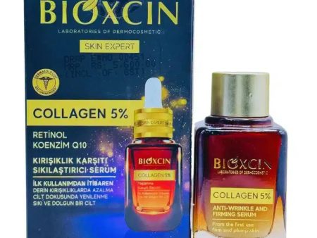 Bioxcin Collagen 5% Retinol Coenzyme Anti-Wrinkle & Firming Serum (30ml) For Discount