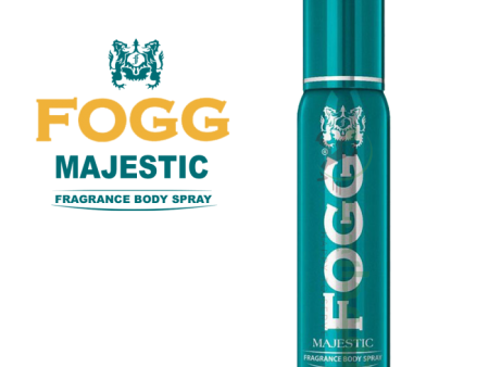 FOGG BODY SPRAY MAJESTIC 120ML on Sale