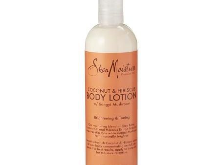 Shea Moisture Coconut & Hibiscus Body Lotion 13 oz Supply