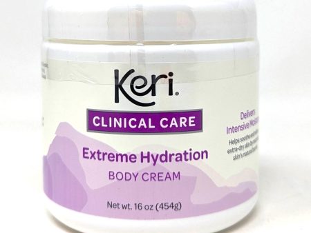 Keri Clinical Care Extreme Hydration Body Cream 16 oz Sale