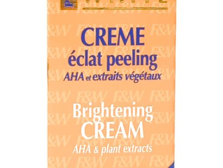 Fair & White Brightening Cream AHA & Plant Extracts 1.06 oz Online now