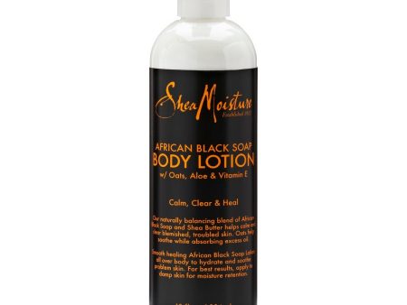 Shea Moisture African Black Soap Body Lotion 13 oz For Discount