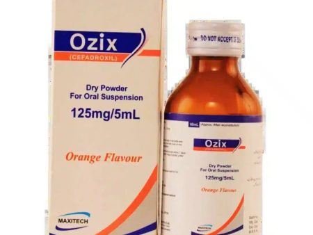 OZIX SUSP 125mg Cefadroxil (125mg 5ml) - Antibiotic Syrup for Children| Dermatologists.pk Online now