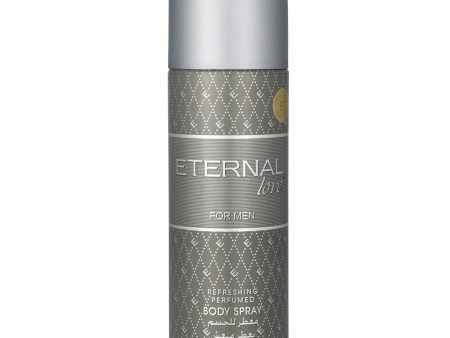 ETERNAL LOVE BODY SPRAY FOR MEN 200ML For Cheap