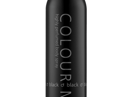 COLOUR ME BODY SPRAY BLACK 150ML Online now