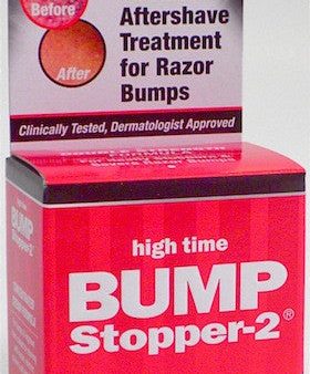 High Time Bump Stopper-2 Double Strength Razor Bump Treatment 0.5 oz Hot on Sale