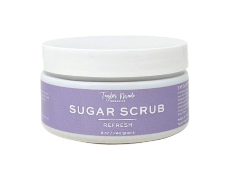 Taylor Made Organics Sugar Scrub Refresh 8 oz Fashion