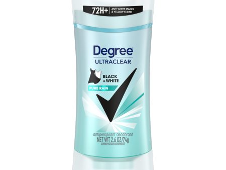 Degree UltraClear Solid Antiperspirant Pure Rain 2.6 oz Online now