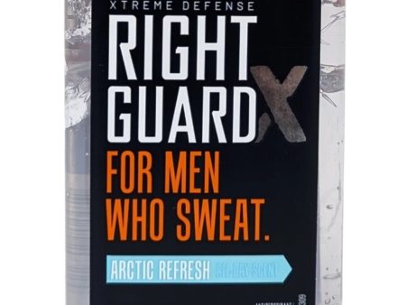 Right Gurad Xtreme Defense Antiperspirant Gel Arctic Refresh 4 oz Sale