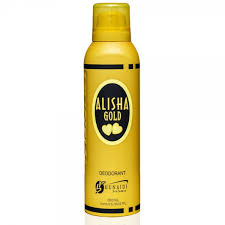 ALISHA BODY SPRAY GOLD 200ML on Sale