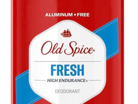 Old Spice High Endurance Deodorant Fresh 3 oz Supply