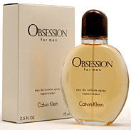 Obsession by Calvin Klein For Men Eau de Toilette Spray 2.5 oz. Fashion