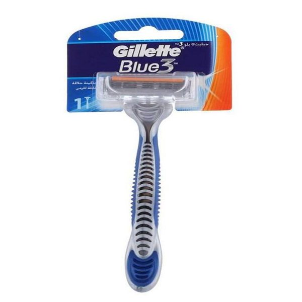 GILLETTE BLUE 3 SHAVING RAZOR SINGLE For Sale