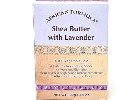 African Formula Shea Butter with Lavender Soap 3.5 oz Fashion