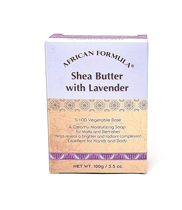 African Formula Shea Butter with Lavender Soap 3.5 oz Fashion