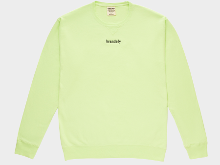 Defy Yellow Crewneck Fashion