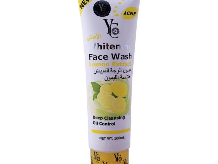 YC WHITENING FACE WASH LEMON 100ML Online Sale