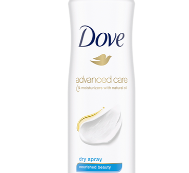 Dove Advanced Care 48h Dry Spray Antiperspirant Nourished Beauty 3.8 oz Online now