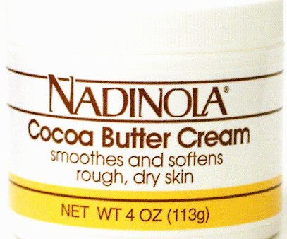 Nadinola Cocoa Butter Cream Net Wt. 4 Oz. Online Sale