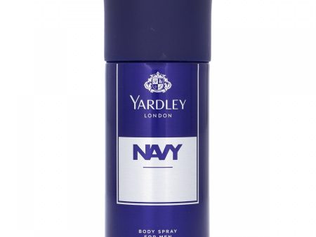 YARDLEY LONDON BODY SPRAY NAVY 150ML For Sale