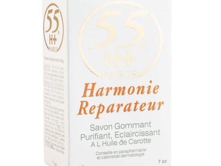 55H+ Harmonie Reparateur Exfoliating Purifying Lightening Soap With Carrot Oil 7 oz Online Hot Sale