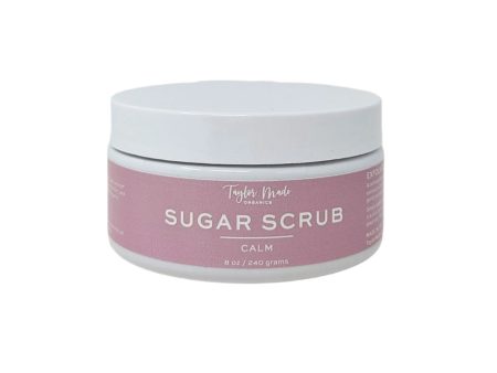 Taylor Made Organics Sugar Scrub Calm 8 oz For Discount