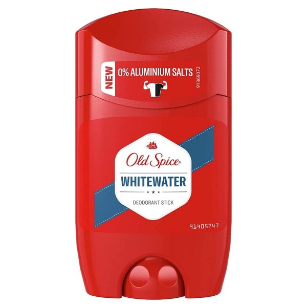 OLD SPICE DEO STICK WHITEWATER 50ML Hot on Sale