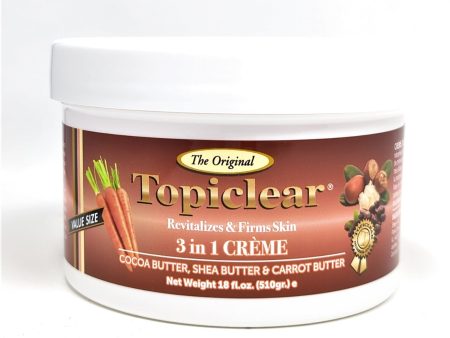 Topiclear 3 in 1 Creme 18 oz Online