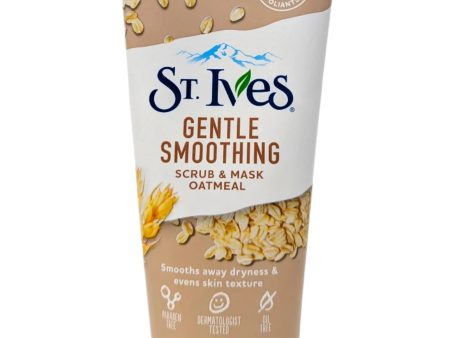 St. Ives Gentle Smoothing Scrub & Mask Oatmeal 6 oz Supply