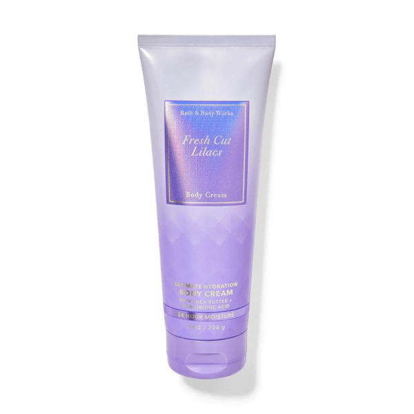 BATH & BODY LILAC BLOSSOM BODY CREAM 226g For Cheap