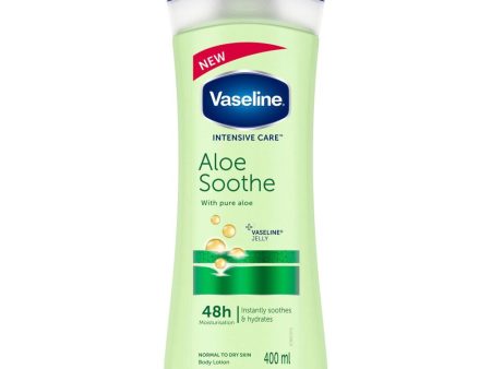 VASELINE LOTION ALOE SOOTHE 400ML Online Sale