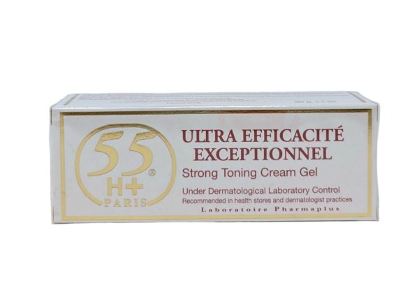 55H+ Ultra Efficacite Exceptionnel Strong Toning Cream Gel 1 oz For Discount