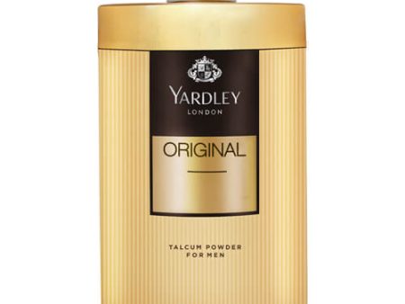 YARDLEY MEN TALCUM POWDER ORIGINAL 250GM on Sale