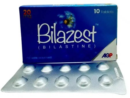 Bilazest 20mg (10 Tablets) - Non-Sedating Antihistamine Fashion