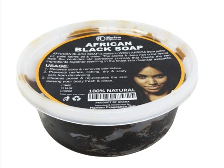 Harlem Fragrance African Black Soap 8 oz For Cheap