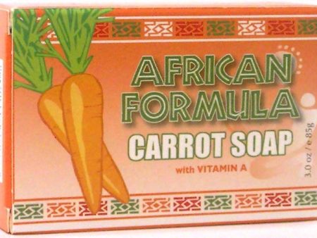 African Formula Carrot Soap 3 Oz. Online now