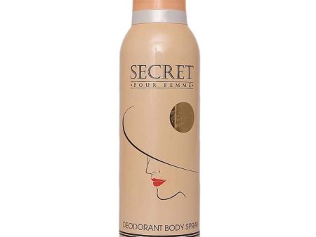 RASASI BODY SPRAY SECRET 200ML For Cheap