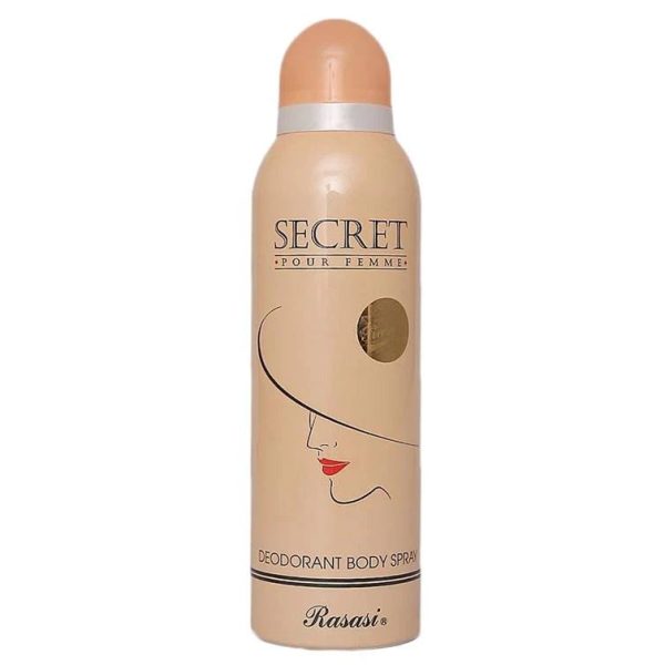 RASASI BODY SPRAY SECRET 200ML For Cheap