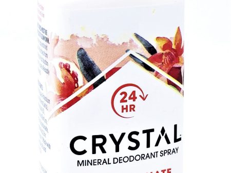 Crystal Mineral Deodorant Spray Pomegranate 4 oz Sale