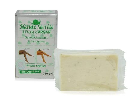 Nature Secrete Pure Argan Oil Exfoliationg and Lightening Soap 350g Cheap