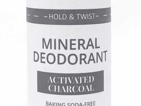 J&L Naturals Mineral Deodorant Activated Charcoal 3 oz Online