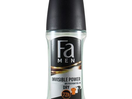 FA MEN ROLL ON INVISIBLE POWER 50ML For Cheap