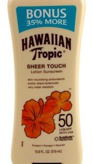 Hawaiian Tropic Sheer Touch Lotin Sunscreen 50 SPF 10.8 oz Discount