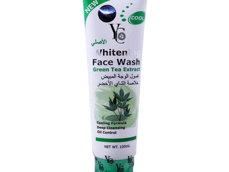 YC WHITENING FACE WASH GREEN TEA 100ML Online Hot Sale