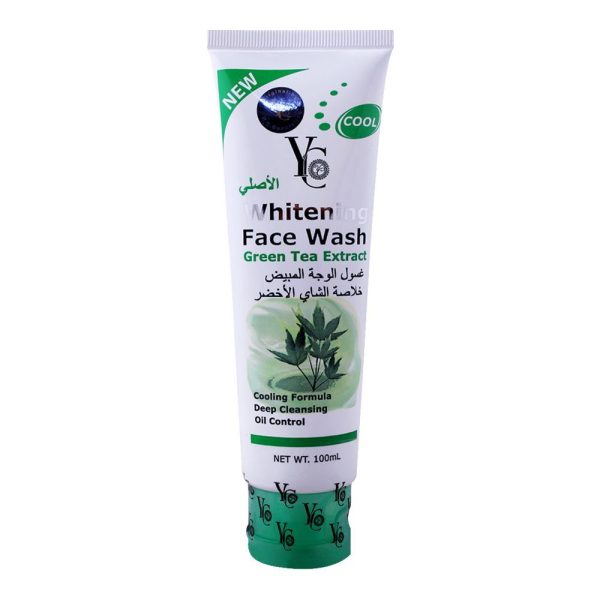 YC WHITENING FACE WASH GREEN TEA 100ML Online Hot Sale