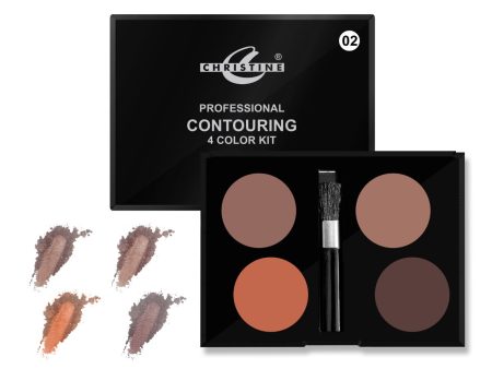 CHRISTINE CONTOURING 4 COLOR KIT-02 Online Hot Sale