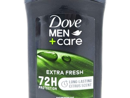 Dove Men + Care 72H Protection Solid Antiperspirant Extra Fresh 2.7 oz Online Hot Sale