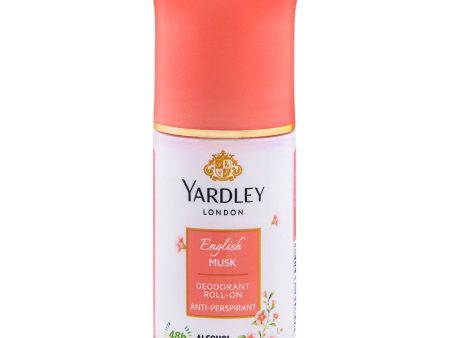 YARDLEY ROLL ON ENGLISH MUSK 50ML Cheap