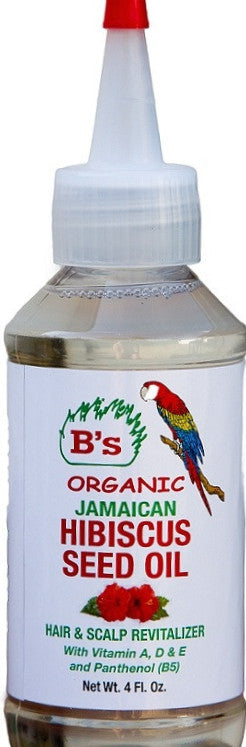 B s Organic Jamaican Hibiscus Seed Oil 4 oz Discount