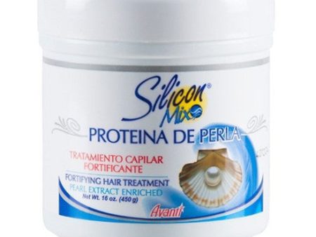 Silicon Mix Proteina de Perla Fortifying Hair Treatment 16 oz Online now